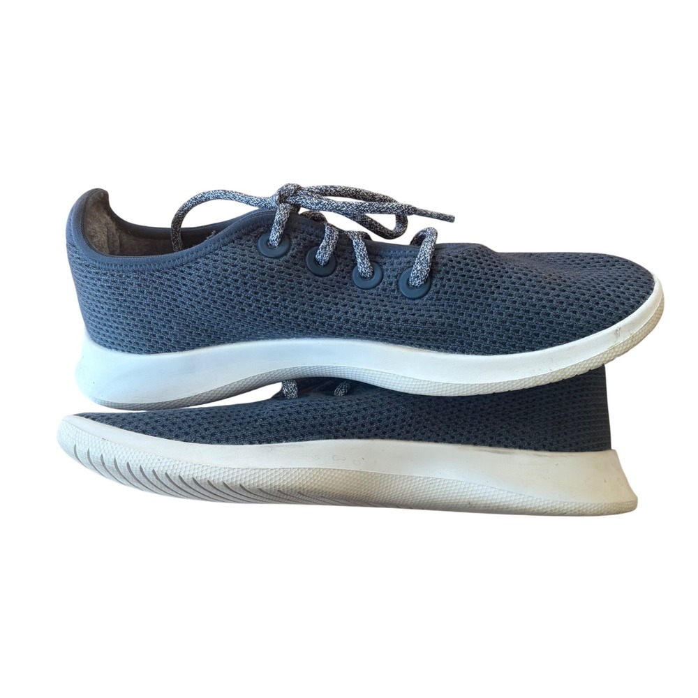 Allbirds Tree Runners Navy Blue Sneakers Women's‎ Sz 10 Comfortable Travel Mesh